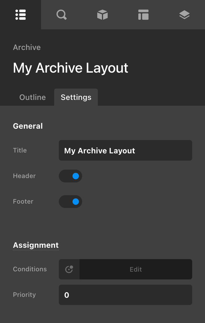 Archive Templates