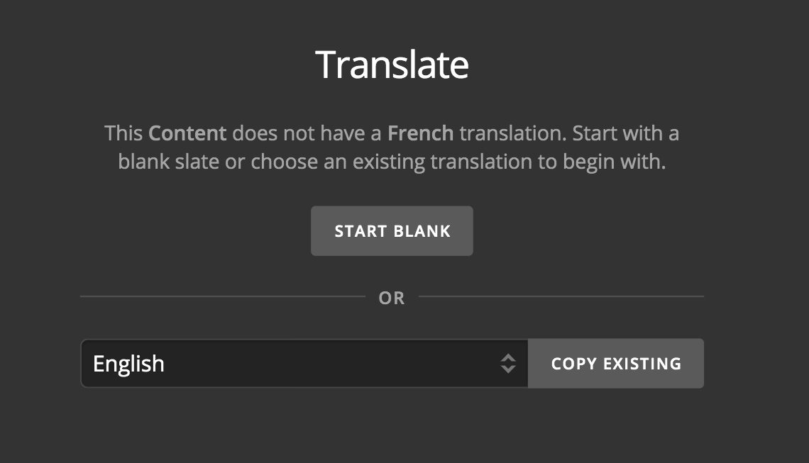 WPML Dialog