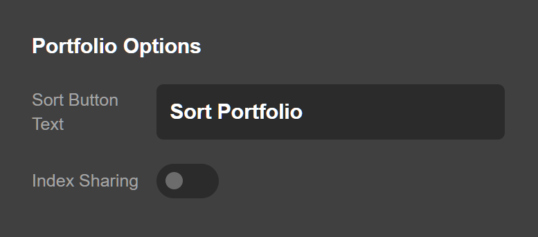 Integrity Portfolio Options