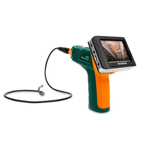 Extech BR250-5 Video Borescope/Wireless Inspection Camera, 5.2mm Camera & Wireless Monitor