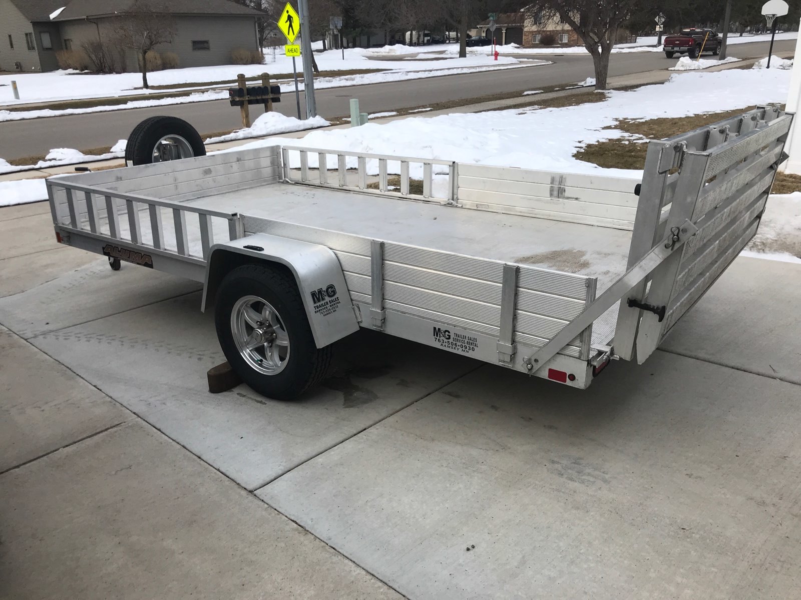 Aluma Utility Trailer - 3500lb 12FT  #2