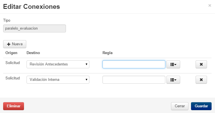 Conexion Paralela con evaluacion
