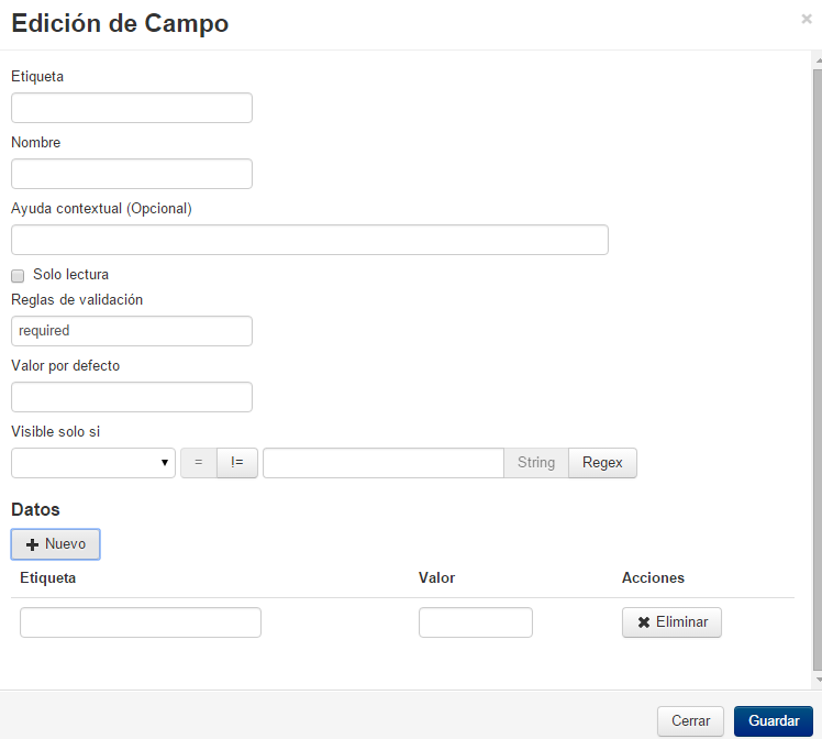 Botón Checkbox