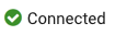 Connected no issues icon