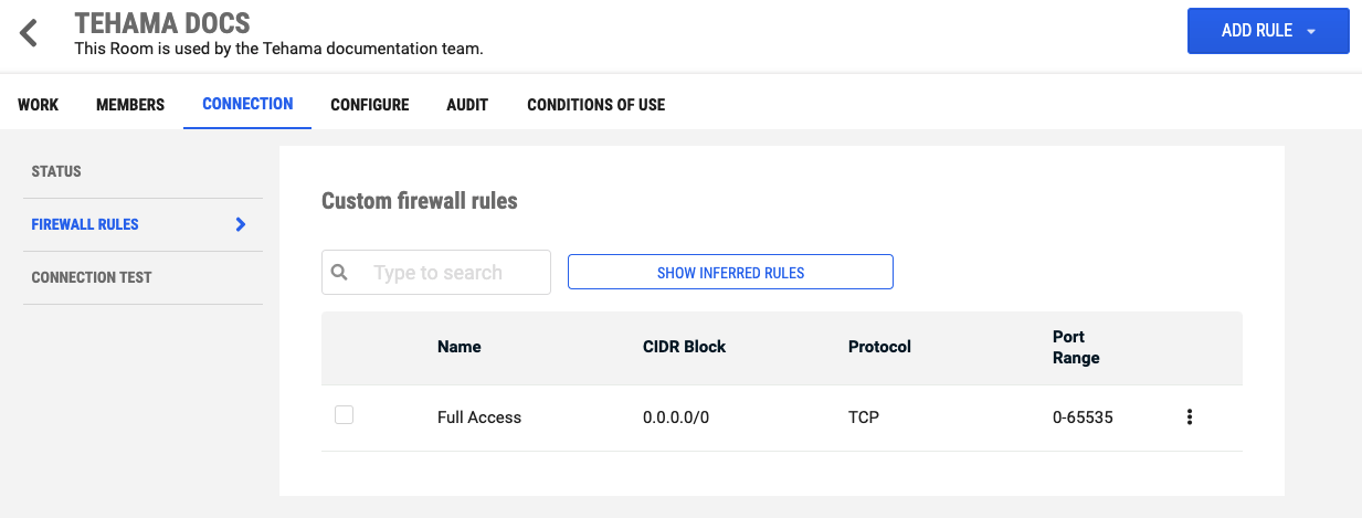 Firewall-rules-custom-client