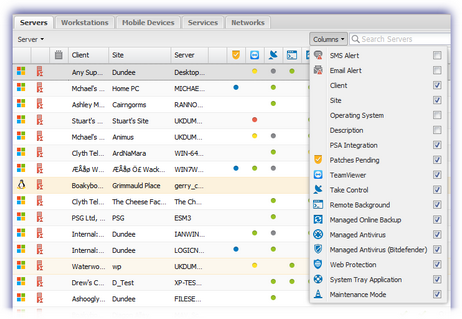 show_columns
