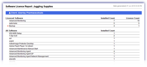 software_license_report