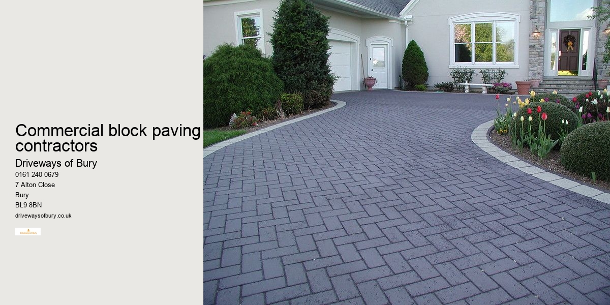 commercial block paving contractors