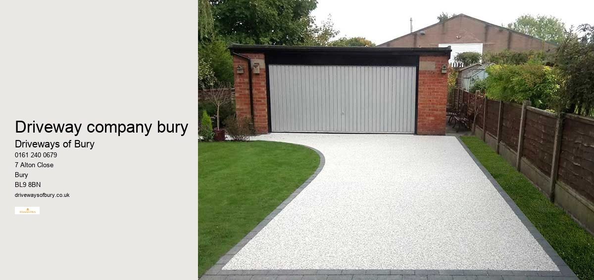 driveway company bury