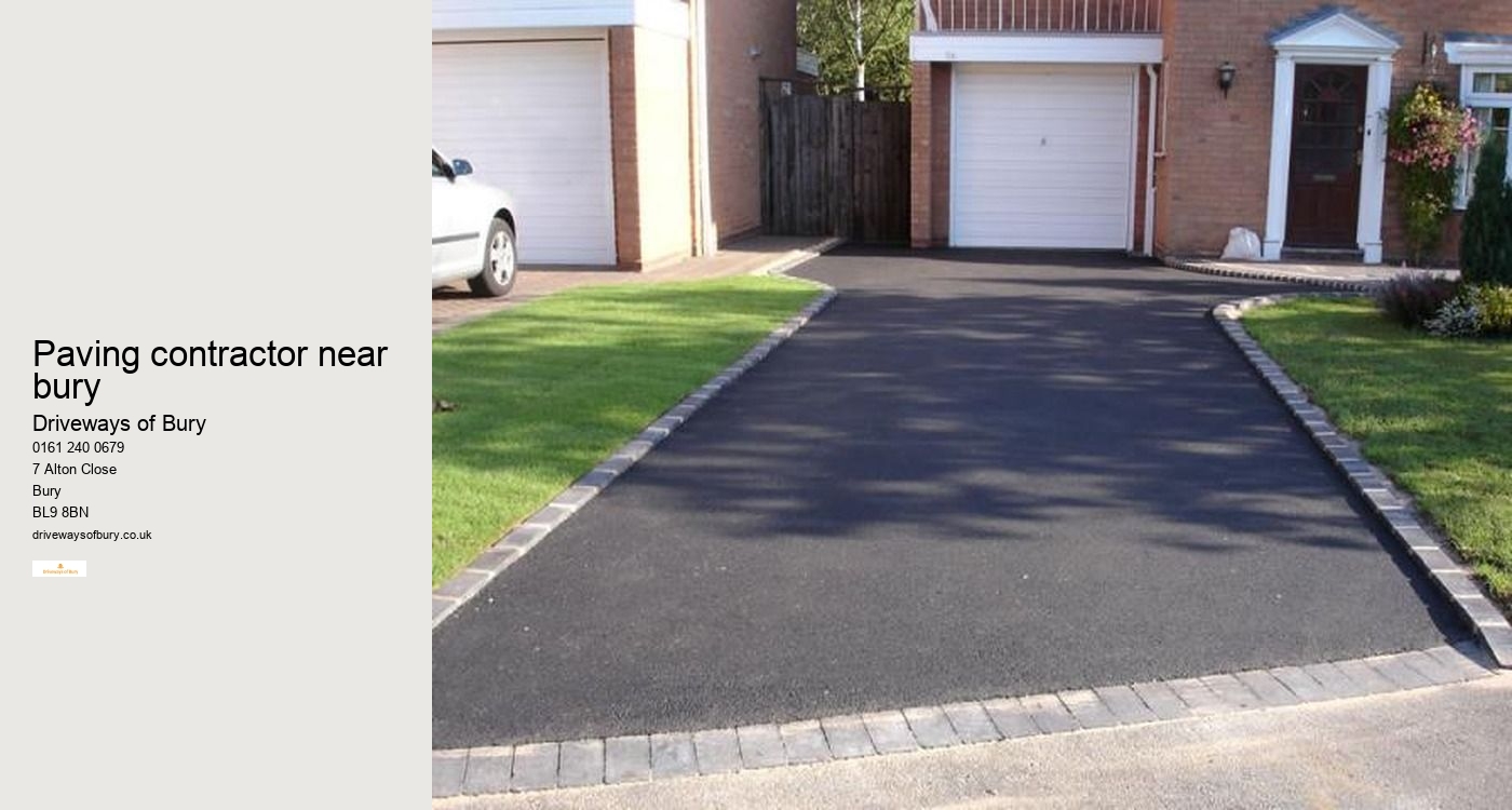 paving contractor near bury