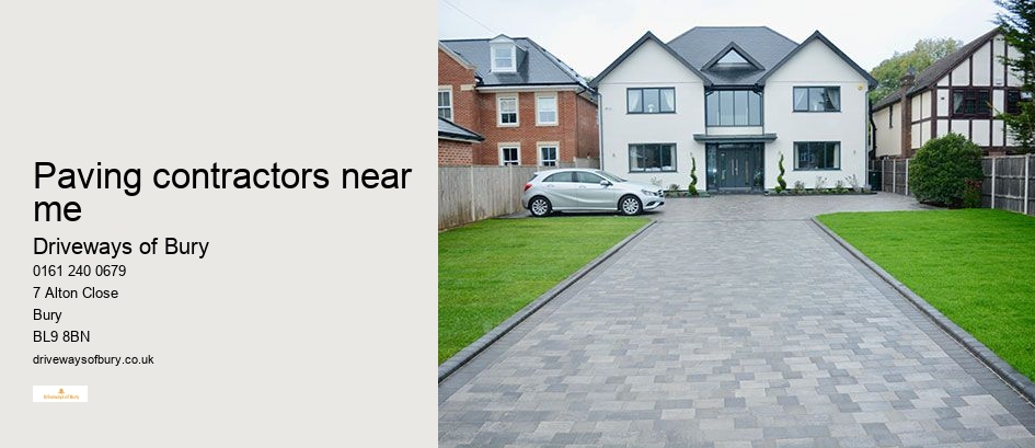 paving contractors near me