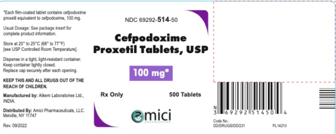 Cefpodoxime 100mg Tabs [VANTIN]