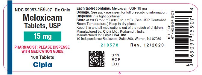 Meloxicam 15mg Tabs [MOBIC]