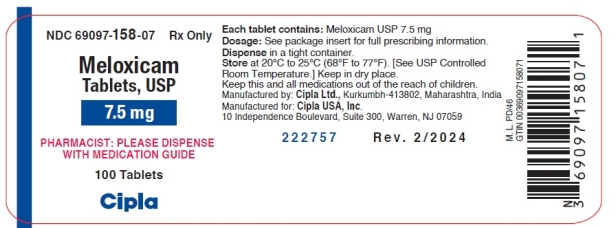 Meloxicam 7.5mg Tabs [MOBIC]
