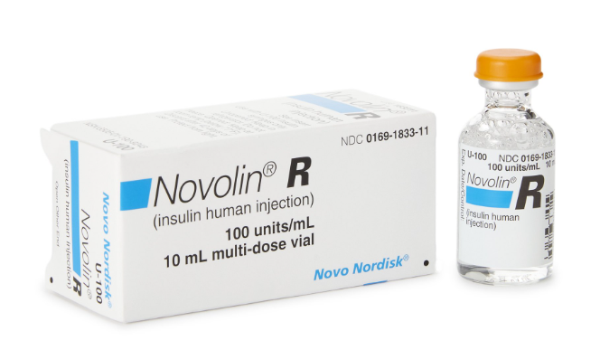 HUMULIN R 100UNITS/mL INJ VIAL **Refrigerated item **