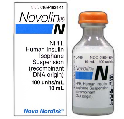 HUMULIN N 100UNITS/mL INJ VIAL **Refrigerated item **
