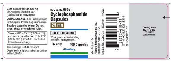 Cyclophosphamide 25mg Tabs [CYTOXAN]