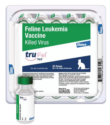 TRUFEL FELV 25X1DOSE AM  VACCINE