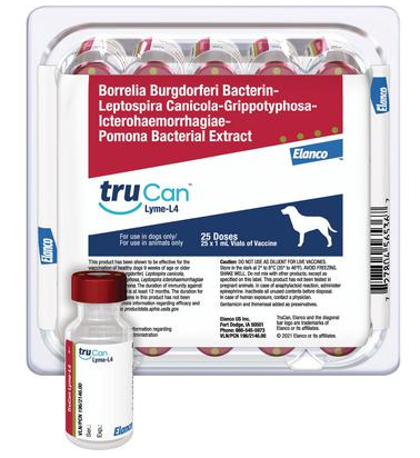 TRUCAN LYME-L4 25X1DOSE AM  VACCINE