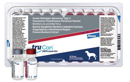 TRUCAN LYME-CL4+DAPP 25X1DOSE AM  VACCINE