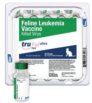 TRUFEL ULTRA FELV 25X1DOSE AM  VACCINE