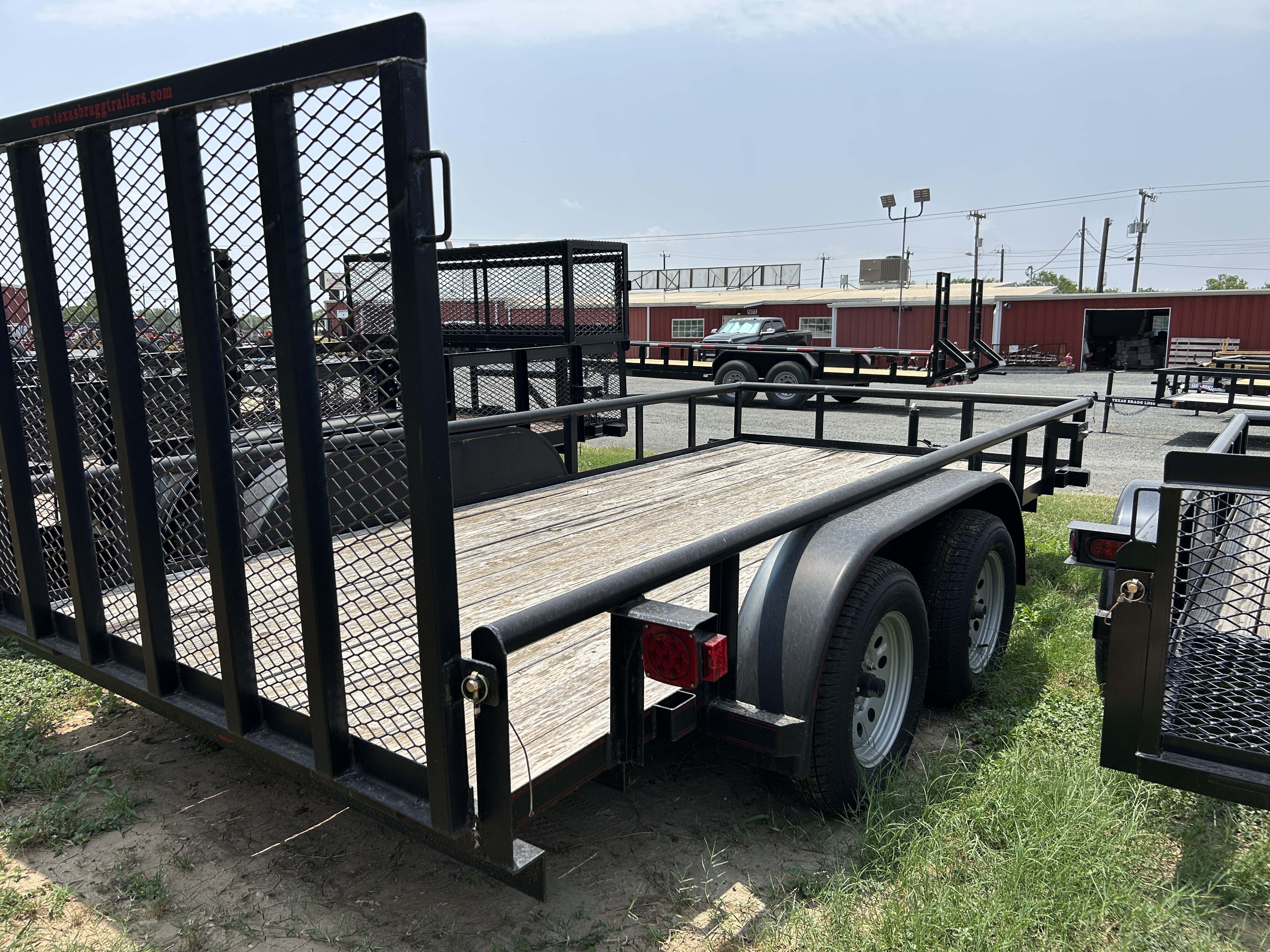 TEXAS BRAGG NA14LP45 14' LP 4500GVWR NB HD 4' GATE:035361