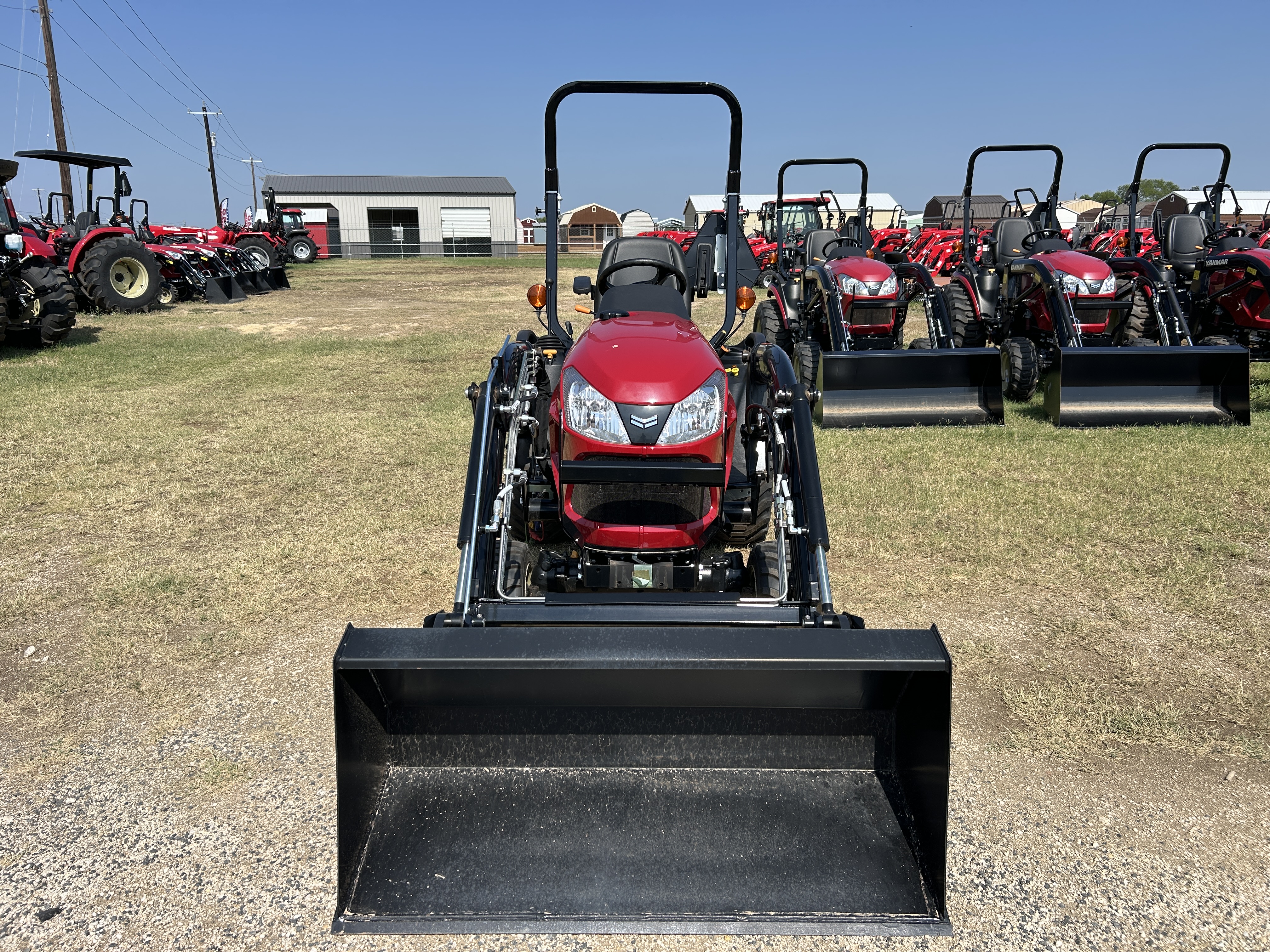 YANMAR TRACTOR SA223BI-L SA223 HST IND TIRES LDR:040749