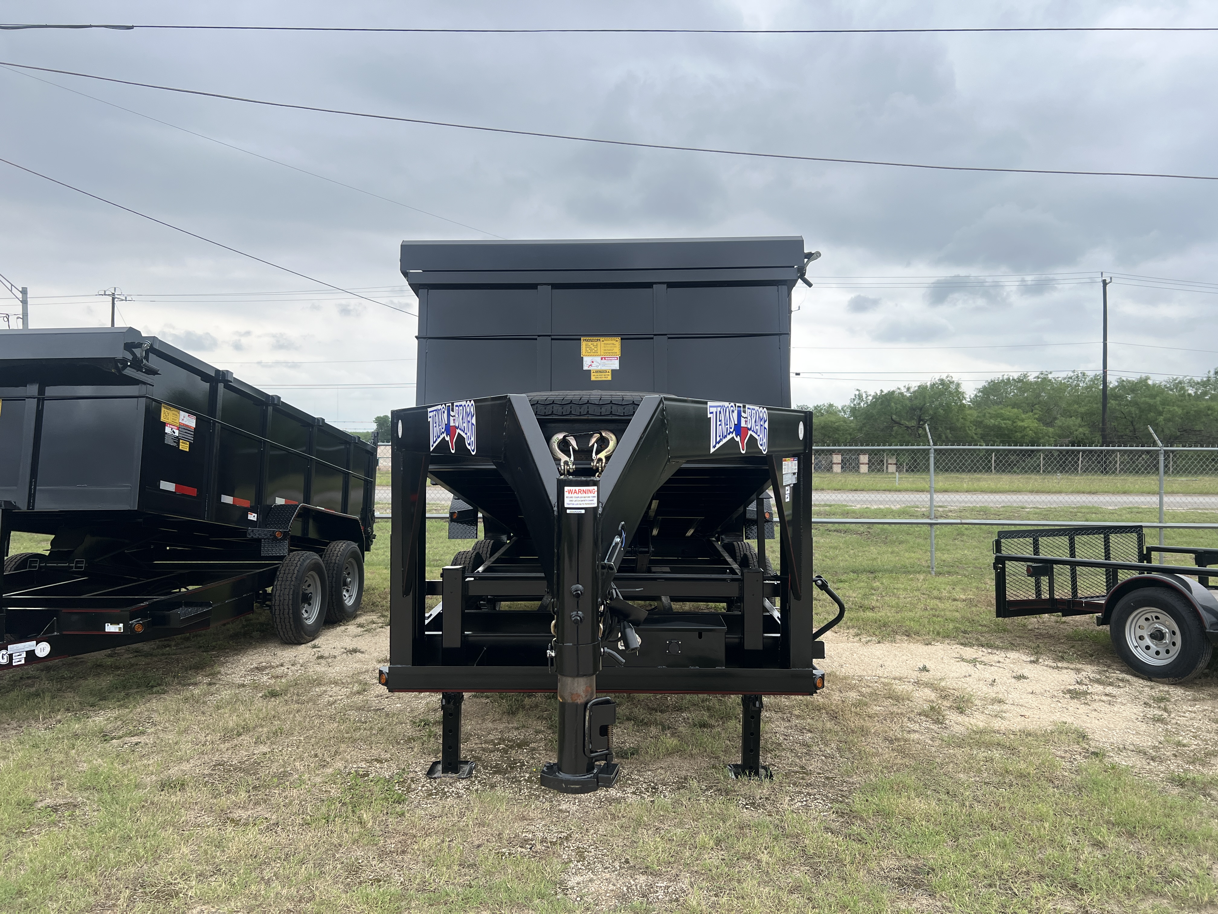 TEXAS BRAGG ED16HDGN14 16' GN HD DUMP 14 K 3' SIDES W/SPARE:041845