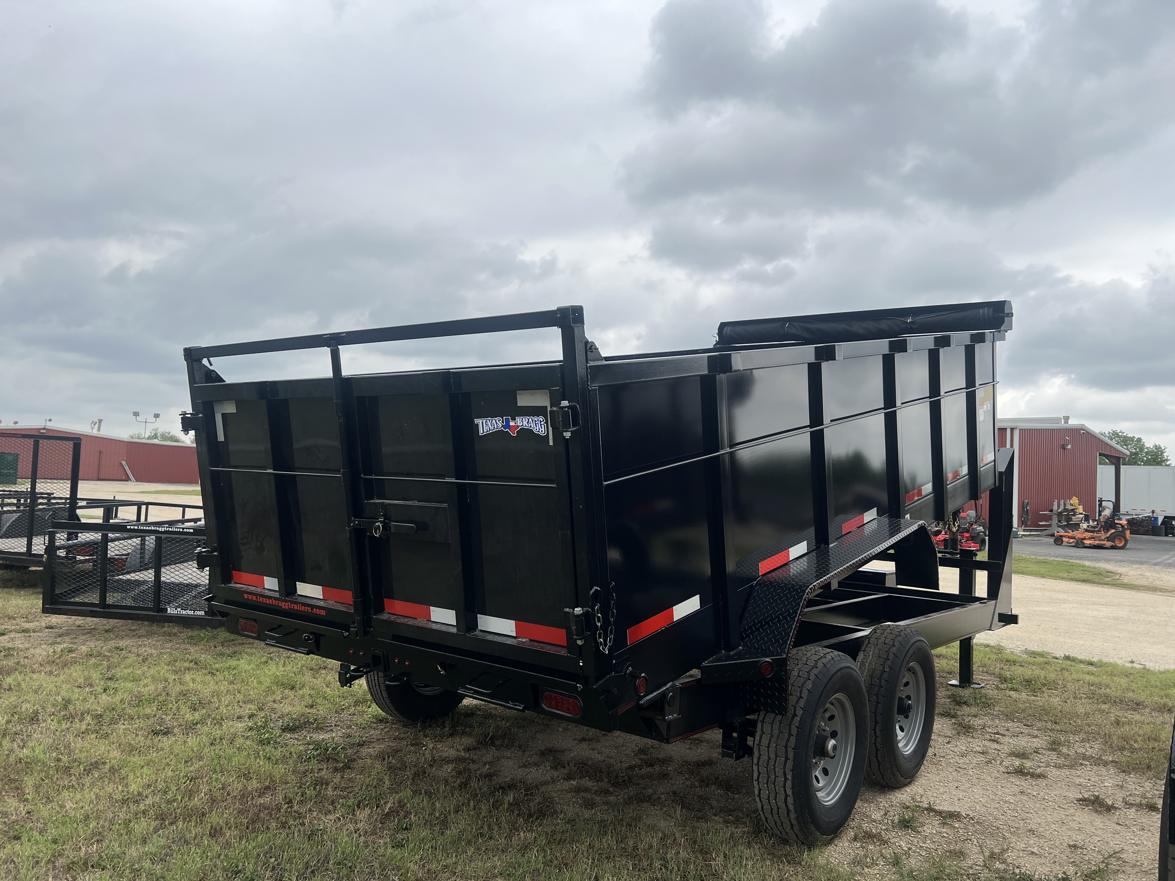 TEXAS BRAGG ED14HD14 14' HD DUMP 14 K 3' SIDES W/SPARE – 041846