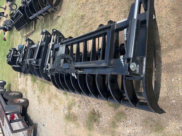 Photo of 2025 ARMSTRONG AG BGR72-11-SKI BRUSH RAKE GRAPPLE 72" 11 TINE SKID STEER in Adkins, TX ARMSTRONG AG BGR72-11-SKI BRUSH RAKE GRAPPLE 72" 11 TINE SKID STEER  042202