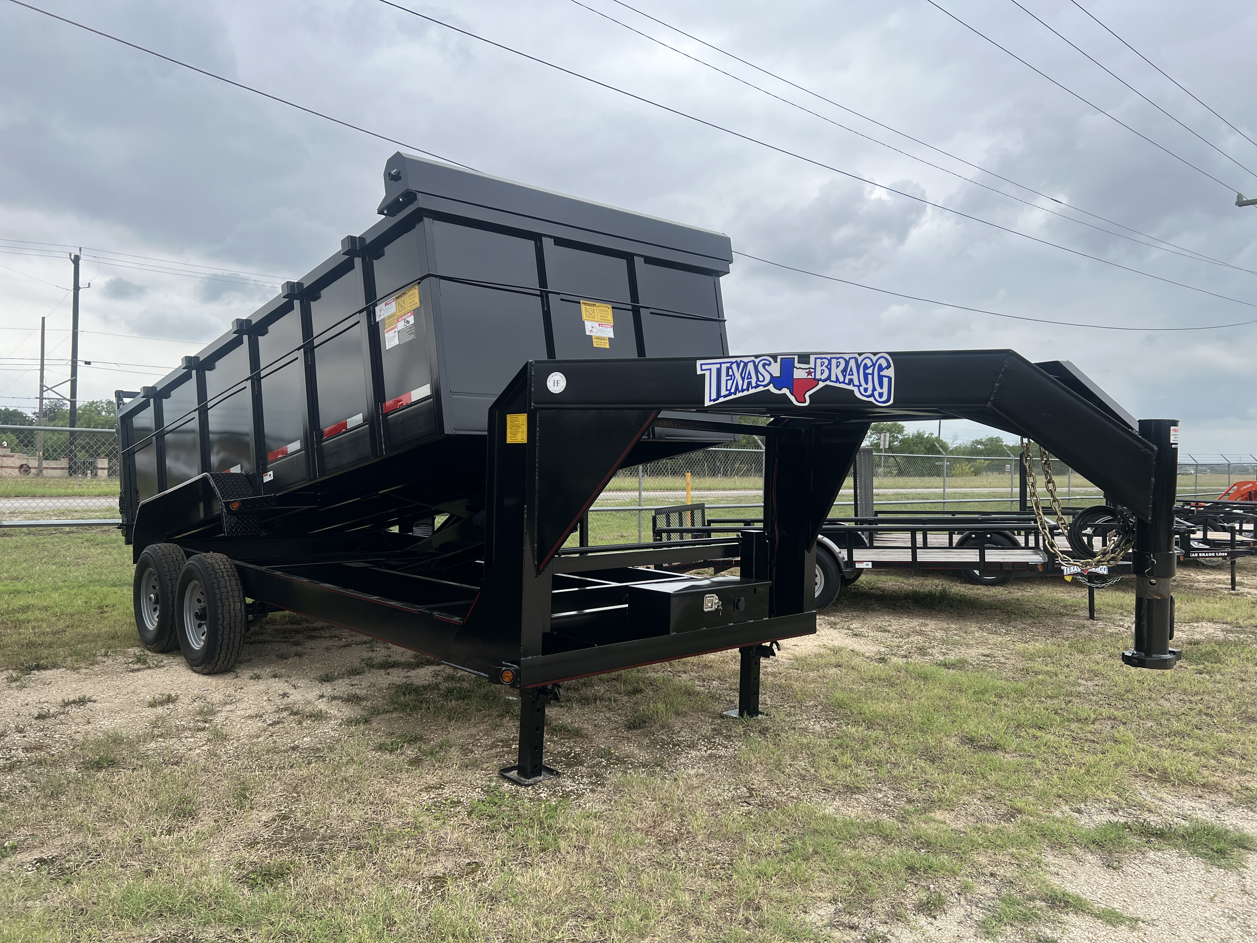 TEXAS BRAGG ED16HDGN14 16' GN HD DUMP 14 K 3' SIDES W/SPARE:042451
