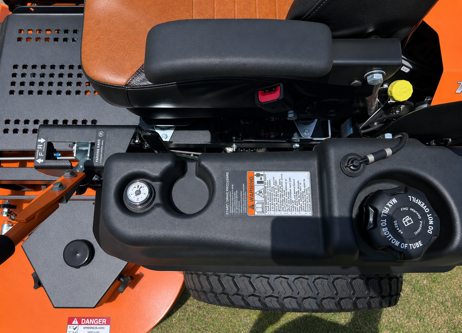 SCAG TIGER CAT II 61 KOH EFI 26HP STCII-61V-26CV-EFI - 870A:41862