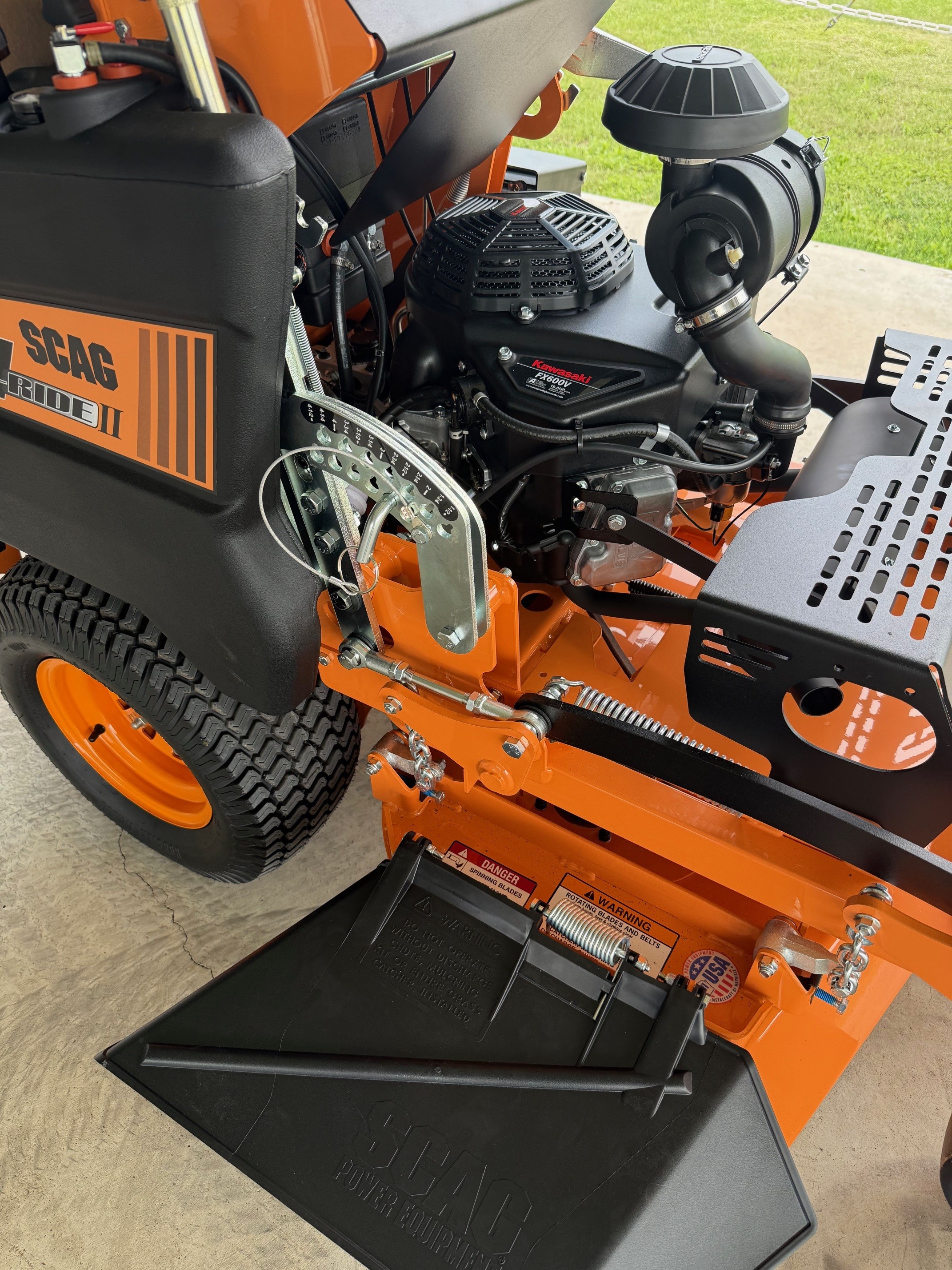 SCAG V-RIDE II 36 KAW 19HP SVRII-36A-19FX - 8B19:41865