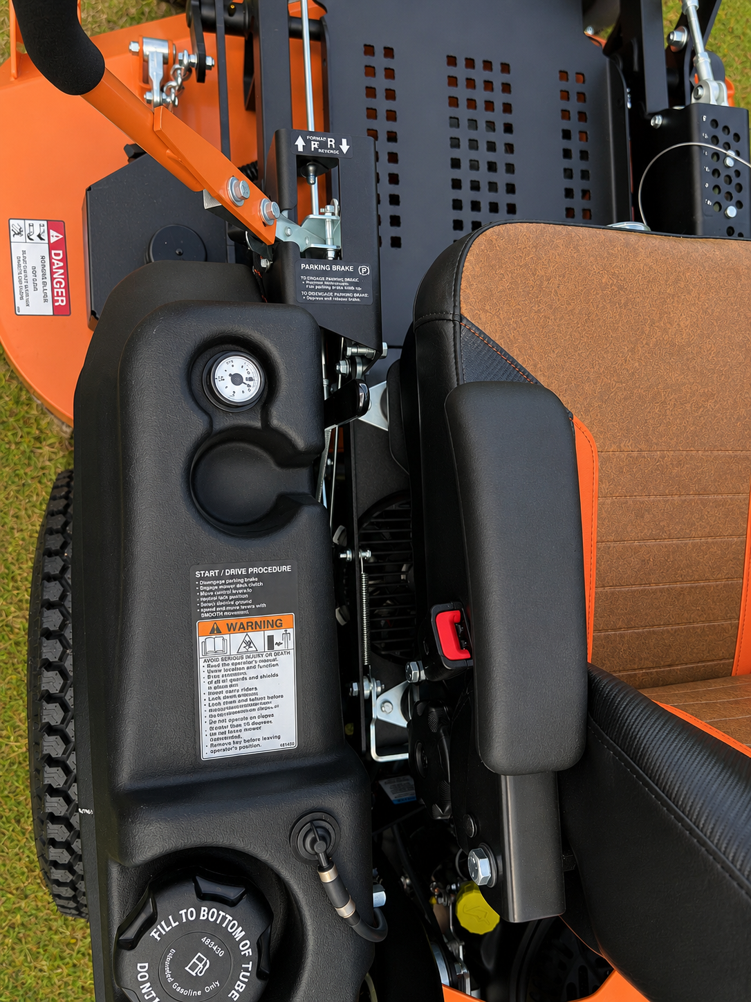 SCAG TIGER CAT II 52 KOH EFI 25HP STCII-52V-25CV-EFI - 8798:42447