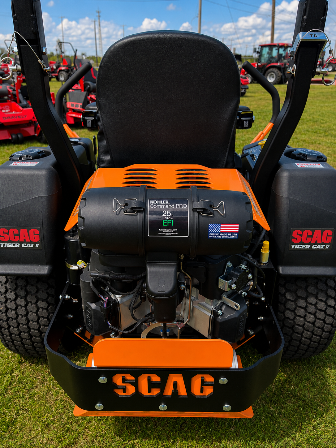 SCAG TIGER CAT II 52 KOH EFI 25HP STCII-52V-25CV-EFI - 8798:42447