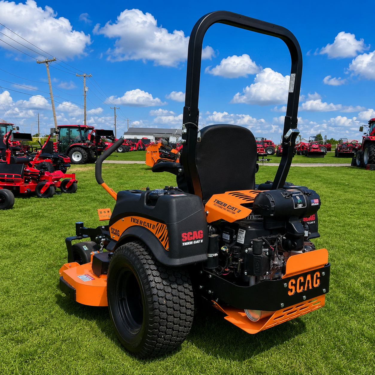 SCAG TIGER CAT II 52 KOH EFI 25HP STCII-52V-25CV-EFI - 8798:42452