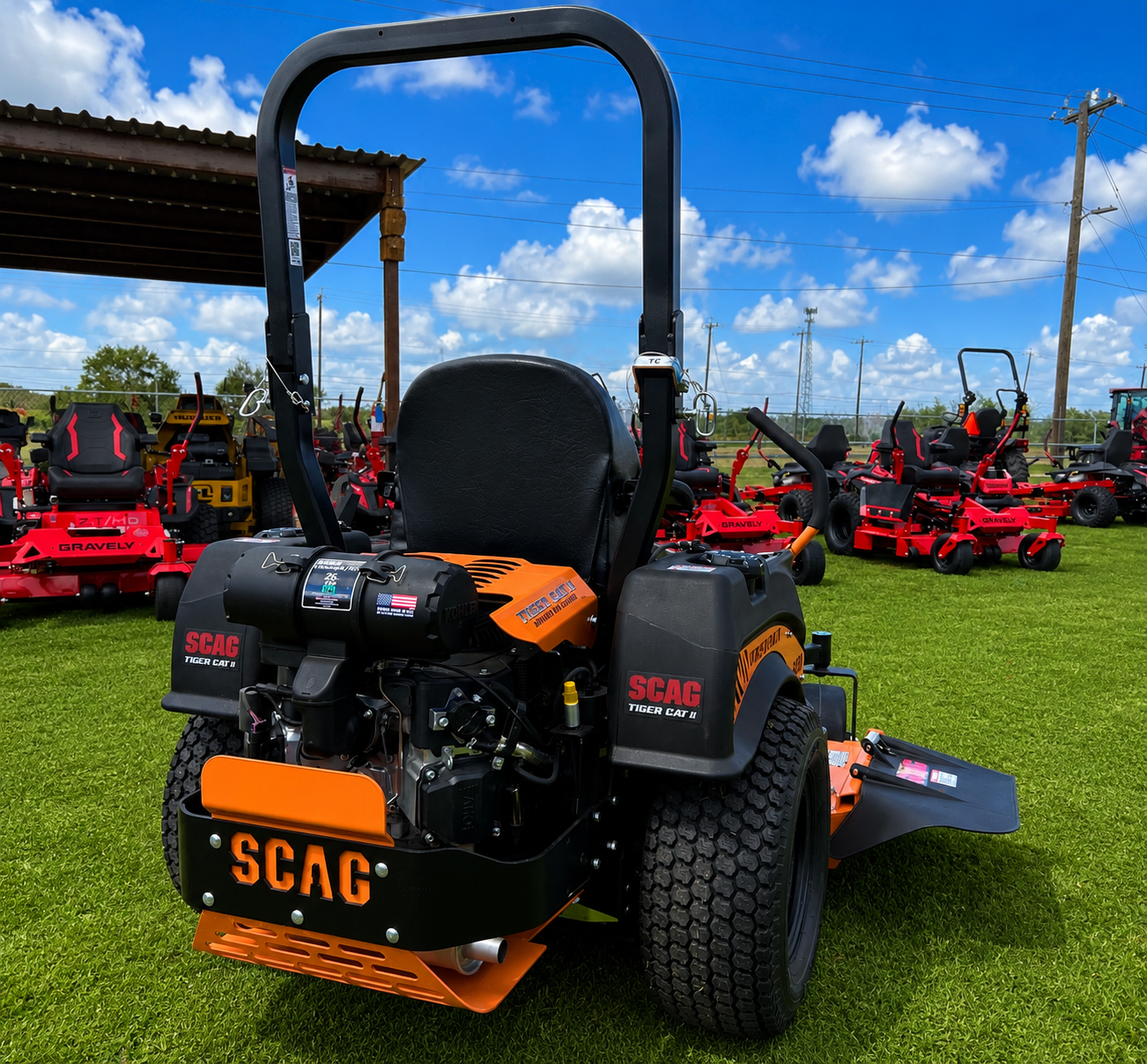 SCAG TIGER CAT II 52 KOH EFI 25HP STCII-52V-25CV-EFI - 8798:42452