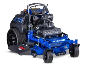 BLUEBIRD V-RIDE II ZERO TURN STAND ON MOWER  8B52