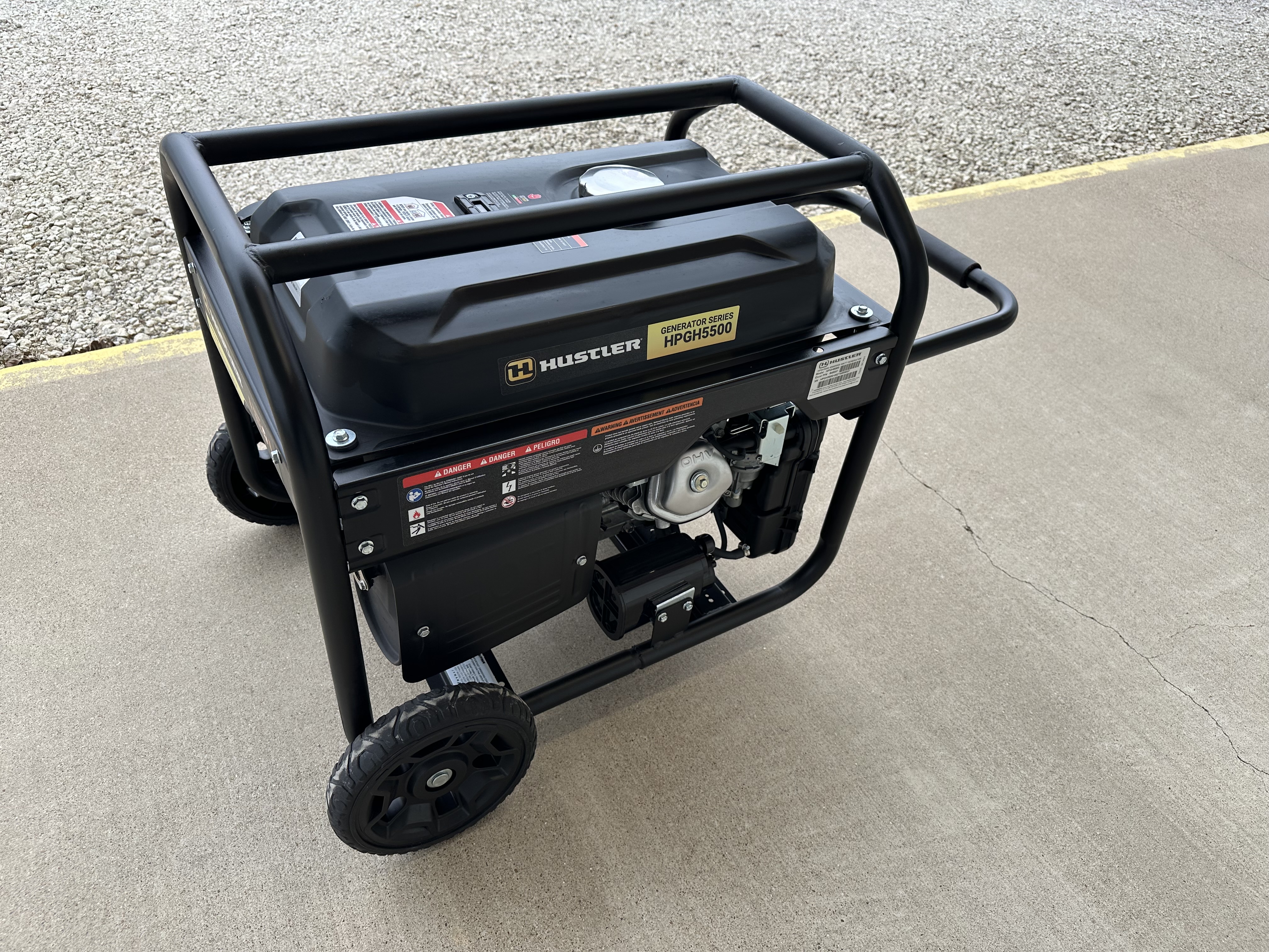 Hustler GENERATOR (5500W) HONDA GX270 HPGH5500:4498