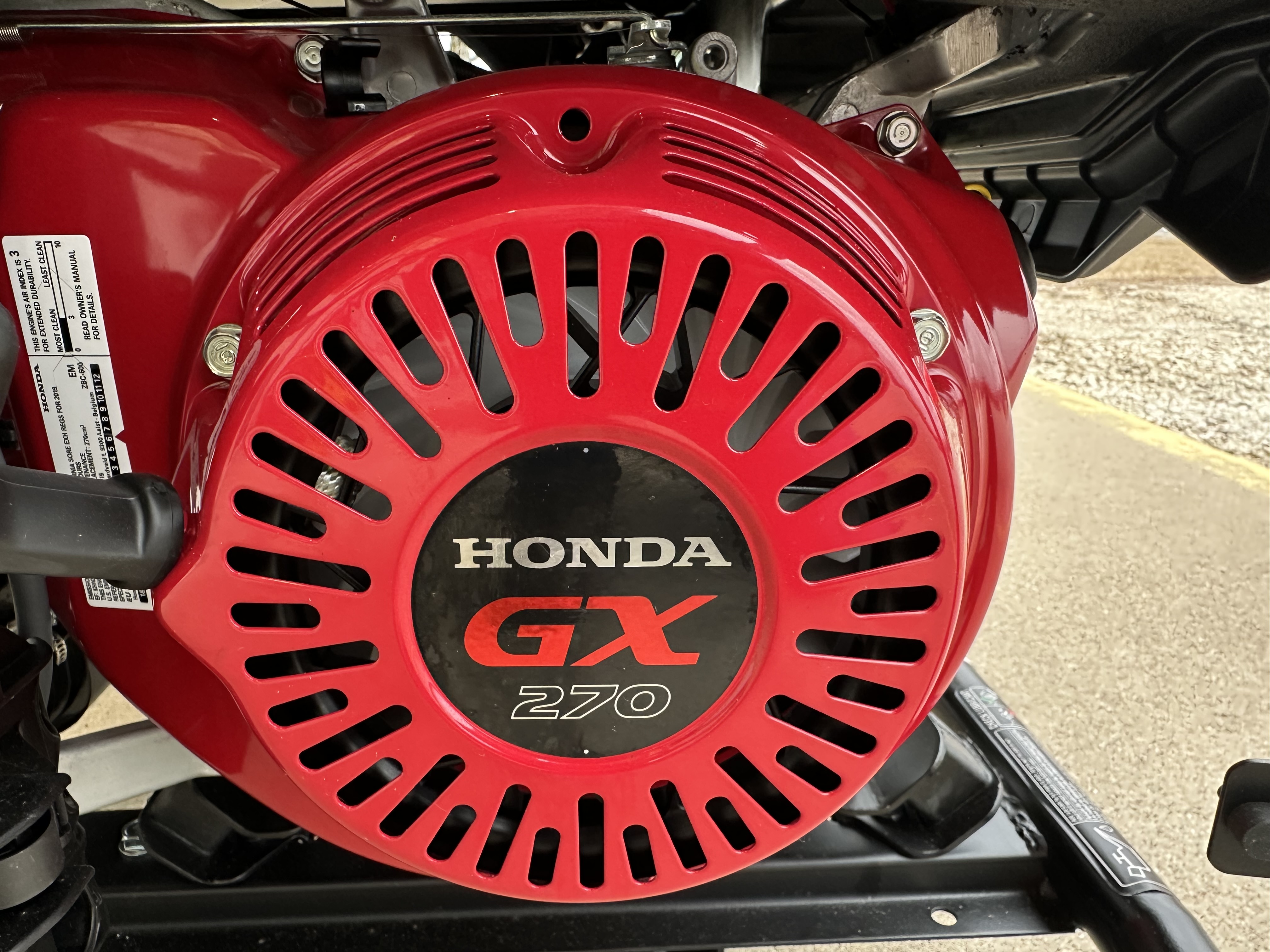 Hustler GENERATOR (5500W) HONDA GX270 HPGH5500:4498