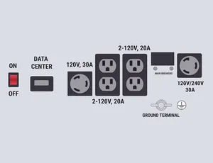 Hustler GENERATOR (5500W) HONDA GX270 HPGH5500:4498