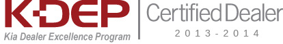 Kia Dealer Excellence Program Certified Dealer