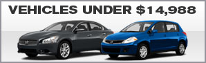 Vehicles Under $14,988