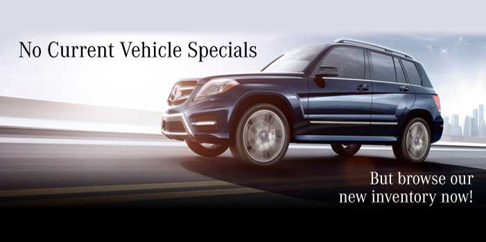 No Current Specials | View New Inventory