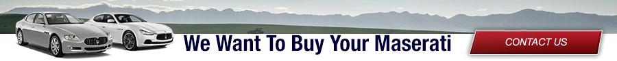 Sell Us your Maserati at Wide World Maserati Sell Us your Maserati at Wide World Maserati