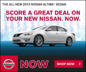 Special incentives on Nissan cars, trucks, SUVs, hybrids, minivans, and crossovers