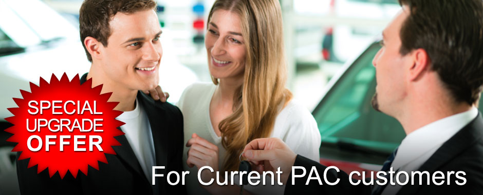 Special upgrade offer for current PAC customers