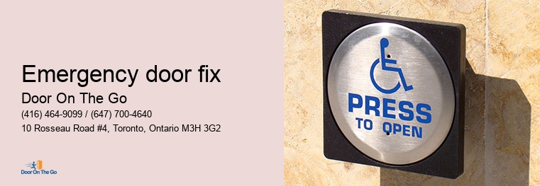 Emergency door fix Door On The Go Emergency door fix