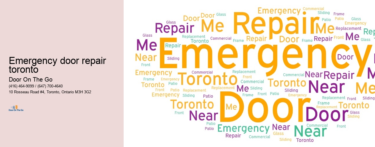 Emergency door repair toronto Door On The Go Emergency door repair toronto