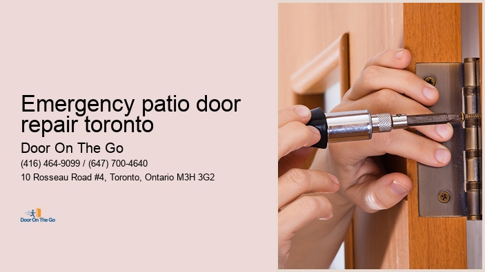Emergency patio door repair toronto Door On The Go Emergency patio door repair toronto